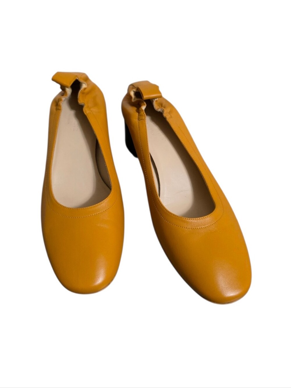 Everlane The Italian Leather Day Heel in Honey Size 7.5